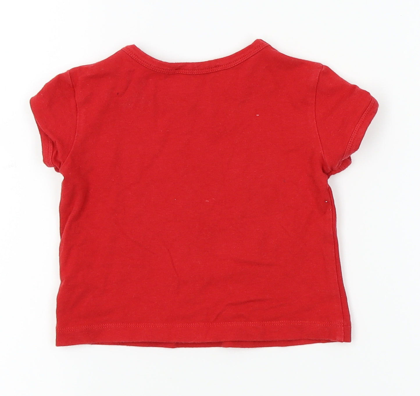 Karpi Girls Red   Basic T-Shirt Size 4 Years