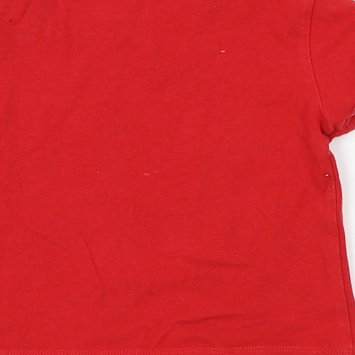 Karpi Girls Red   Basic T-Shirt Size 4 Years