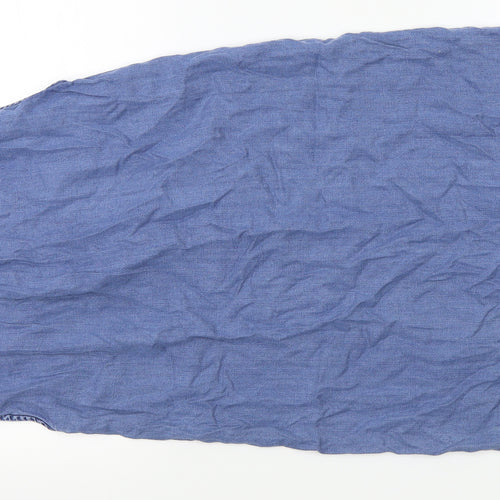 Denim CO Womens Blue  Denim A-Line  Size 8