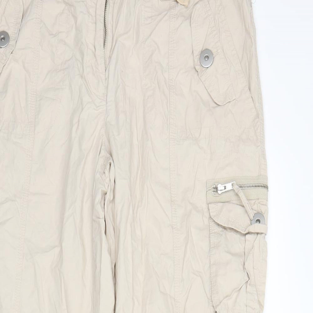 B.C. Best Connections Womens Beige   Cargo Trousers Size 20 L29 in