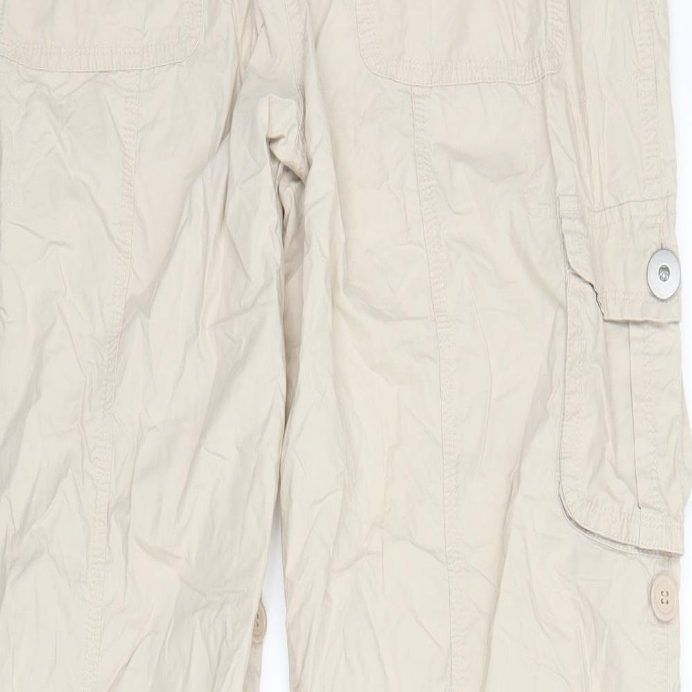 B.C. Best Connections Womens Beige   Cargo Trousers Size 20 L29 in
