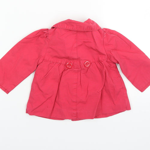 Matalan Girls Pink   Jacket  Size 3-6 Months