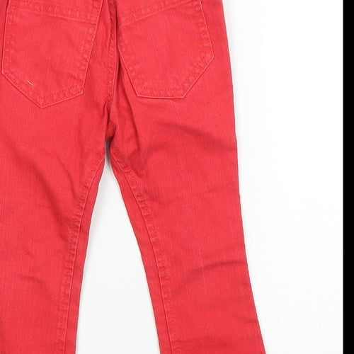 George Baby Red  Denim  Jeans Size 18 Months