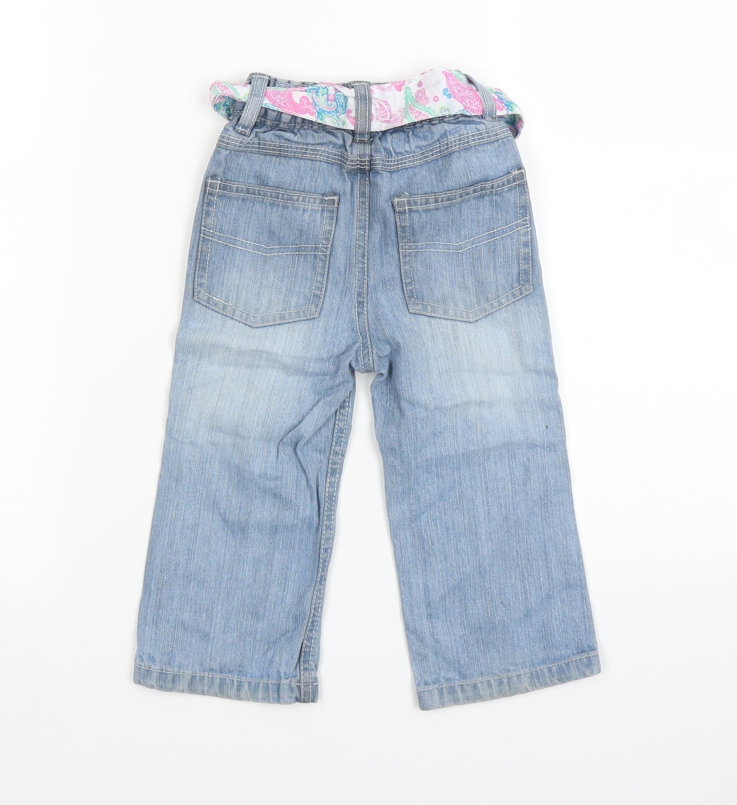 Earlydays Girls Blue  Denim  Jeans Size 18-24 Months