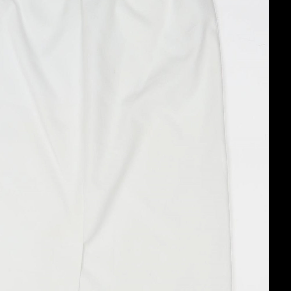 Pearl Collection Womens White   Straight & Pencil Skirt Size 32 in
