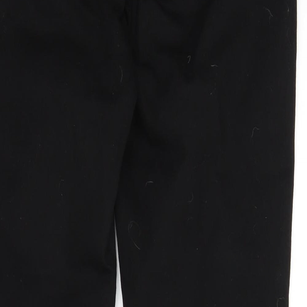 TU Womens Black  Denim Straight Jeans Size 14 L26 in