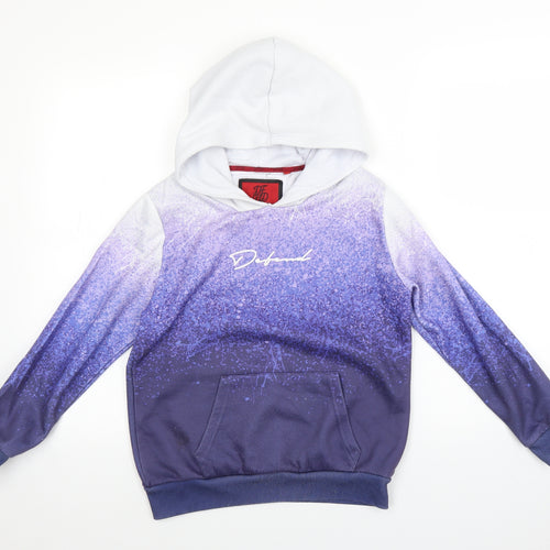 DFND Girls Purple   Pullover Hoodie Size 11-12 Years