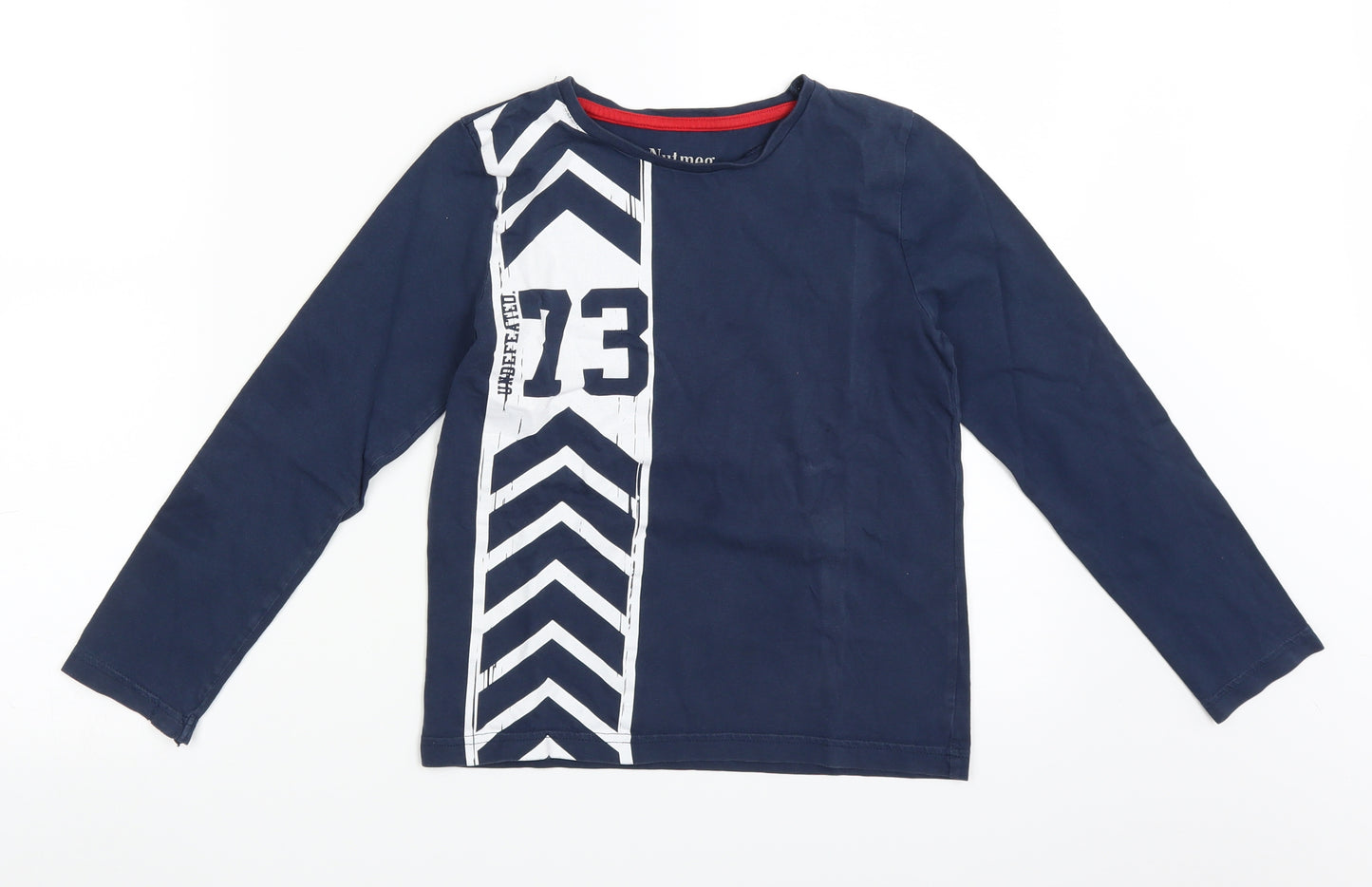 Nutmeg Boys Blue   Basic T-Shirt Size 8-9 Years