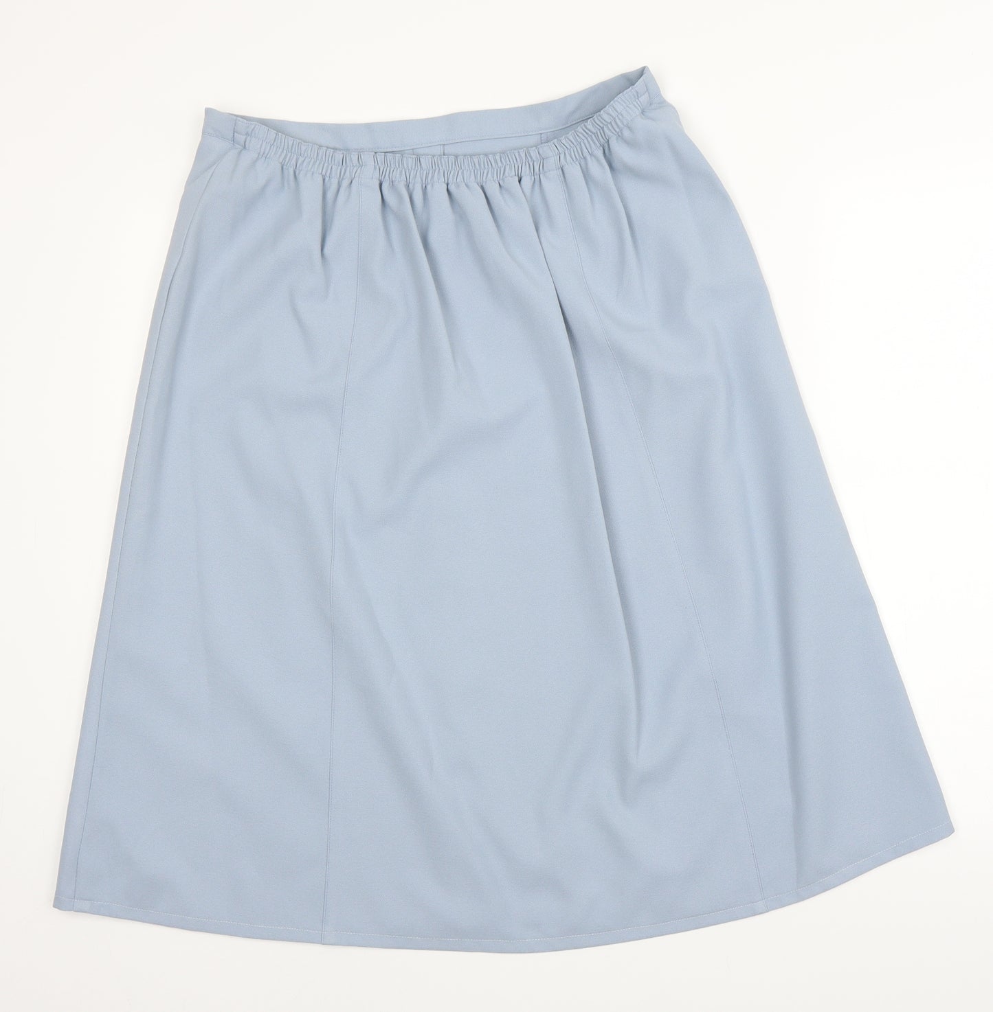 Preworn Womens Blue   A-Line Skirt Size 32 in