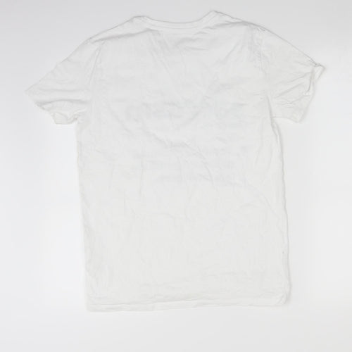 Stanley Stella Mens White    T-Shirt Size M