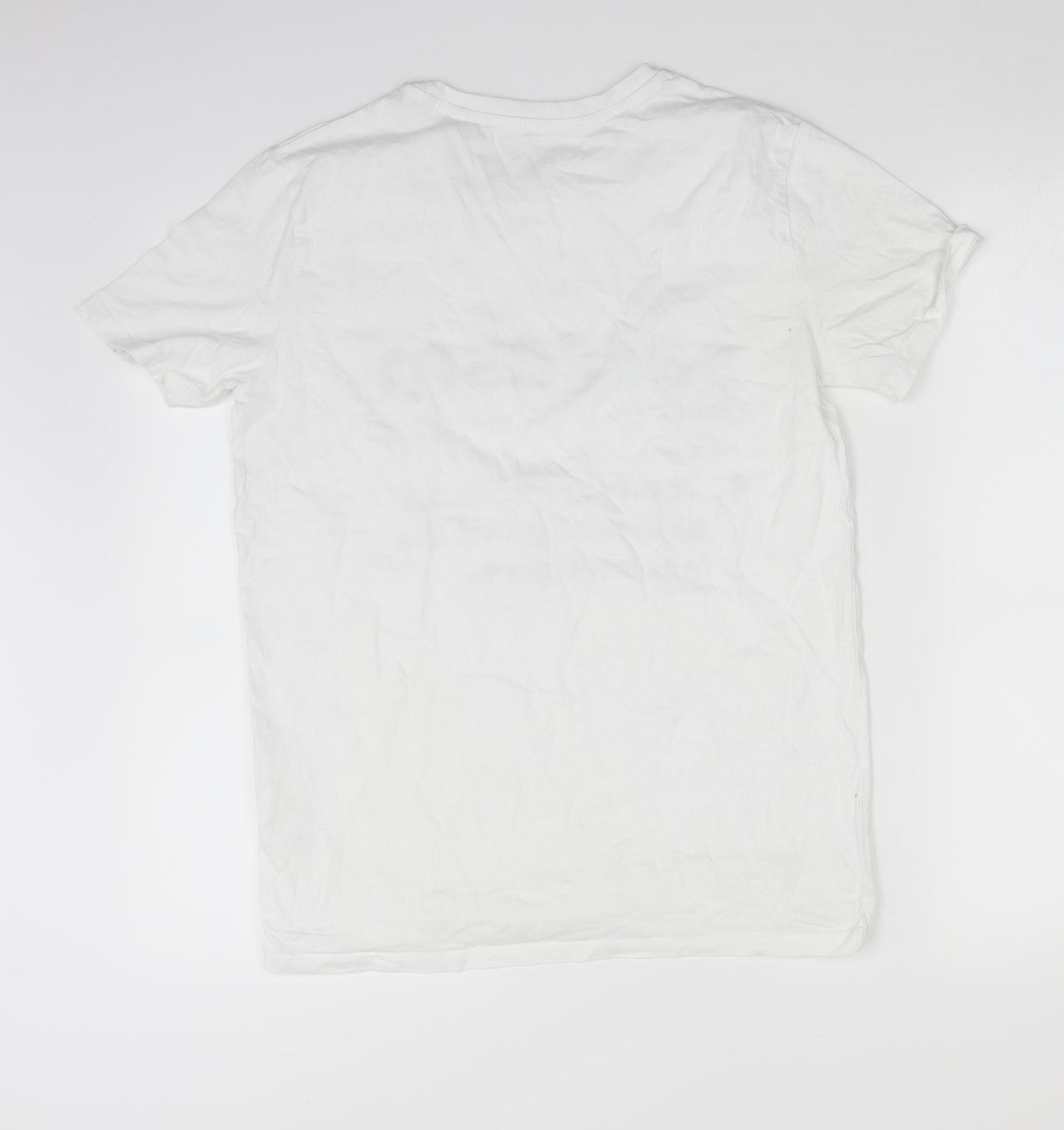Stanley Stella Mens White    T-Shirt Size M