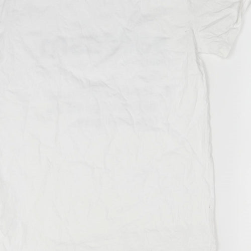 Stanley Stella Mens White    T-Shirt Size M