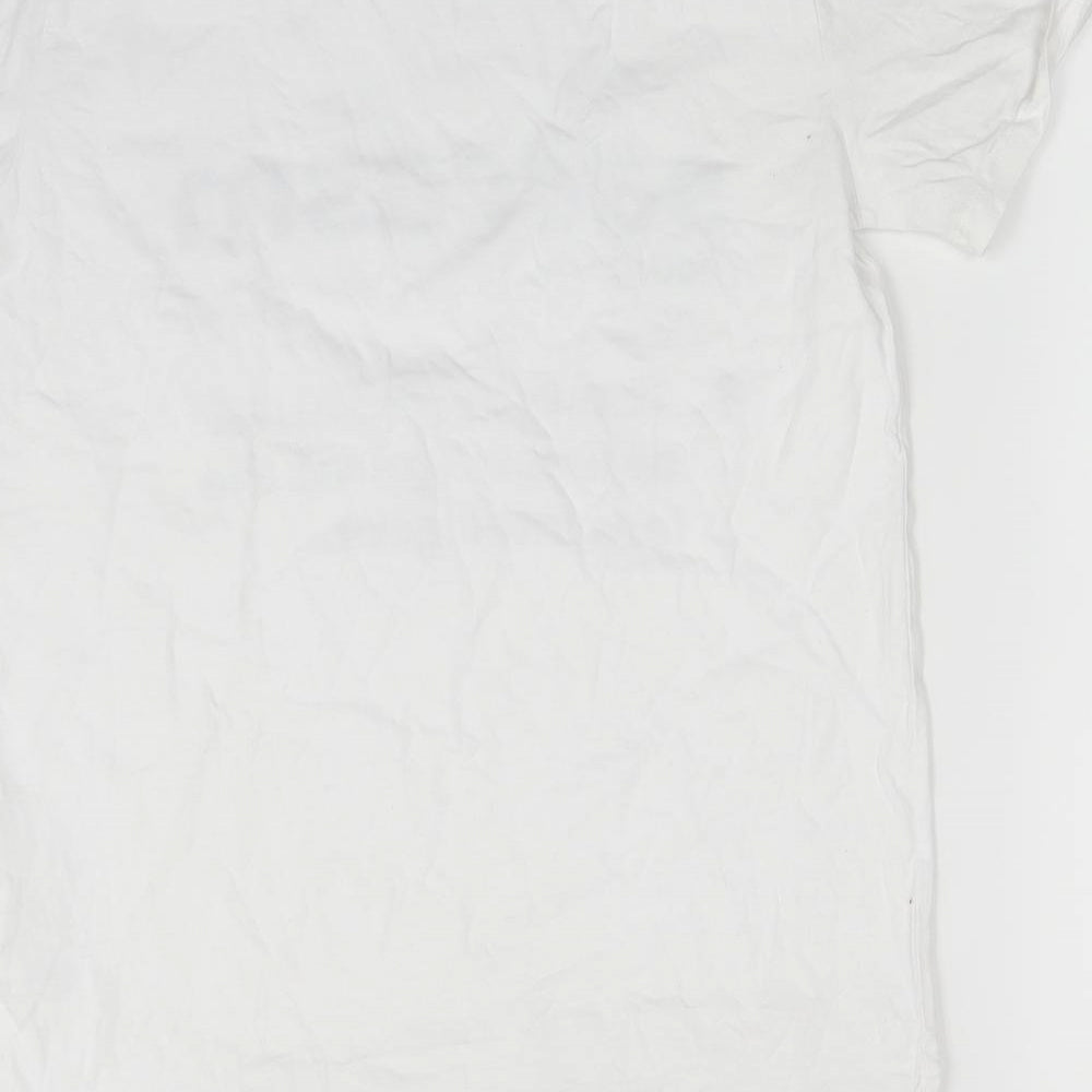 Stanley Stella Mens White    T-Shirt Size M