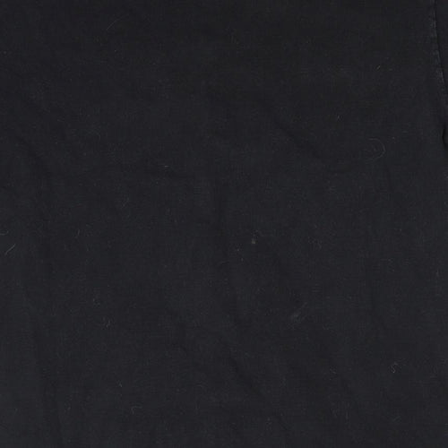 Fruit of the Loom Womens Black   Basic T-Shirt Size M  - humorous