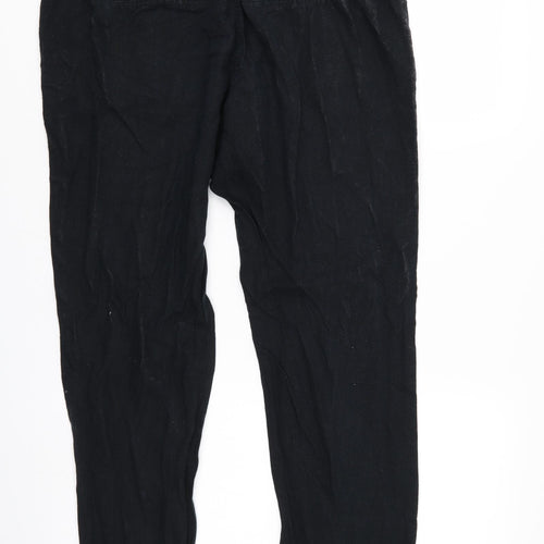 George Womens Black   Sweatpants Trousers Size 12 L27 in