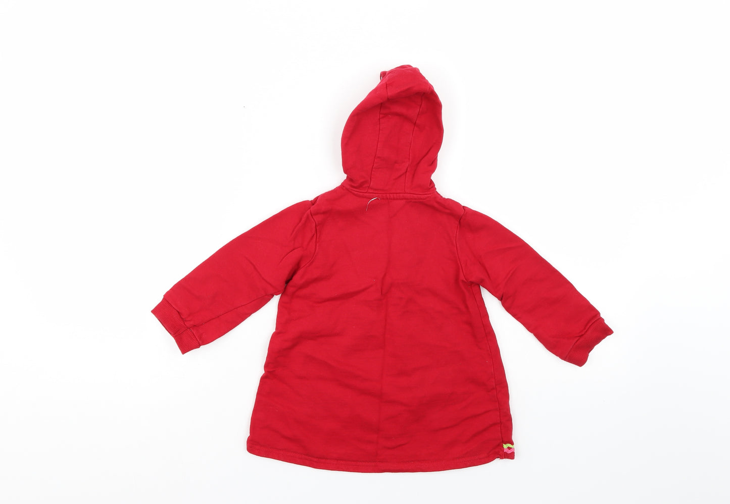 George Girls Red   Pullover Jumper Size 12-18 Months  - Hoodie Dress