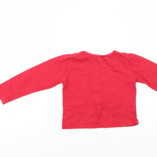 Mothercare Boys Red   Basic Casual Size 12-18 Months