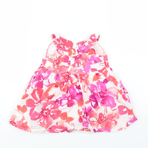 Maggie & Zoe Girls Multicoloured Floral  Tank Dress  Size 12 Months