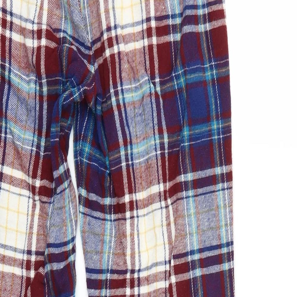George Boys Multicoloured Check   Pyjama Pants Size 11-12 Years