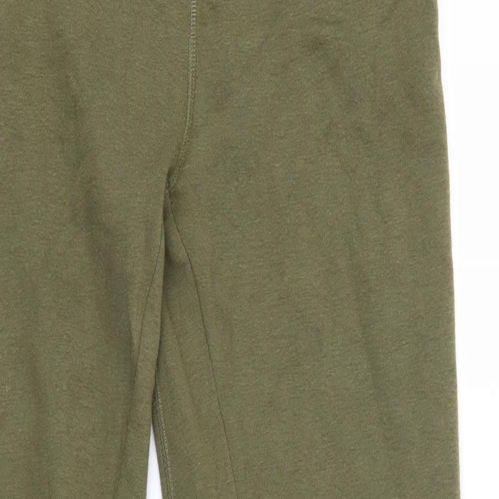 Nutmeg Girls Green   Sweatpants Trousers Size 13-14 Years
