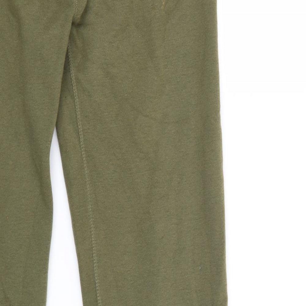 Nutmeg Girls Green   Sweatpants Trousers Size 13-14 Years