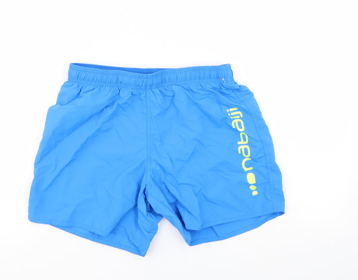 DECATHLON Womens Blue Sweat Shorts Size 6