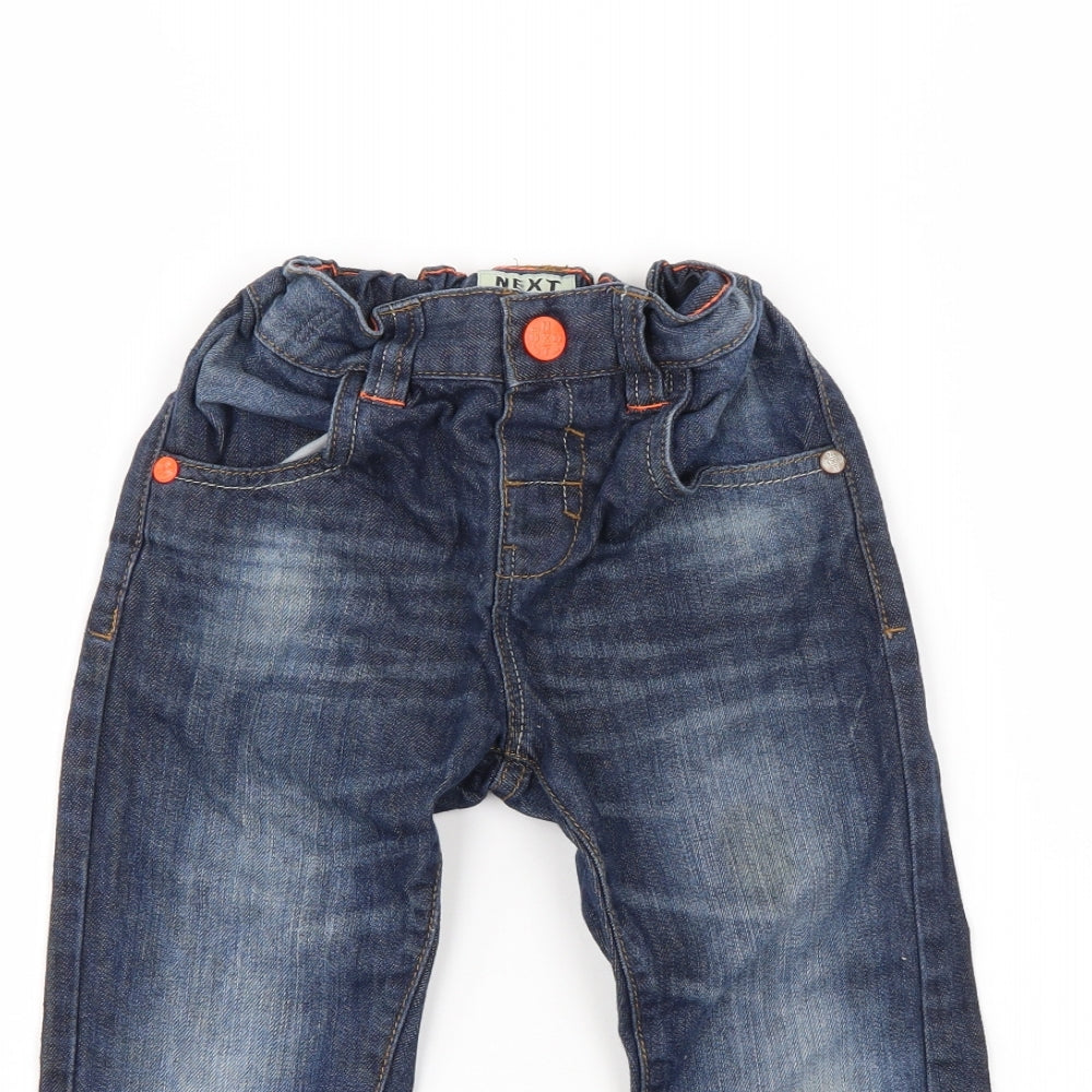 NEXT Boys Blue  Denim Skinny Jeans Size 3-4 Years