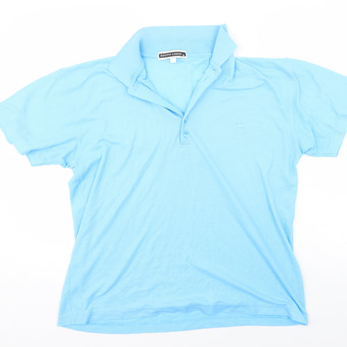 South Lodge Mens Blue    Polo Size M