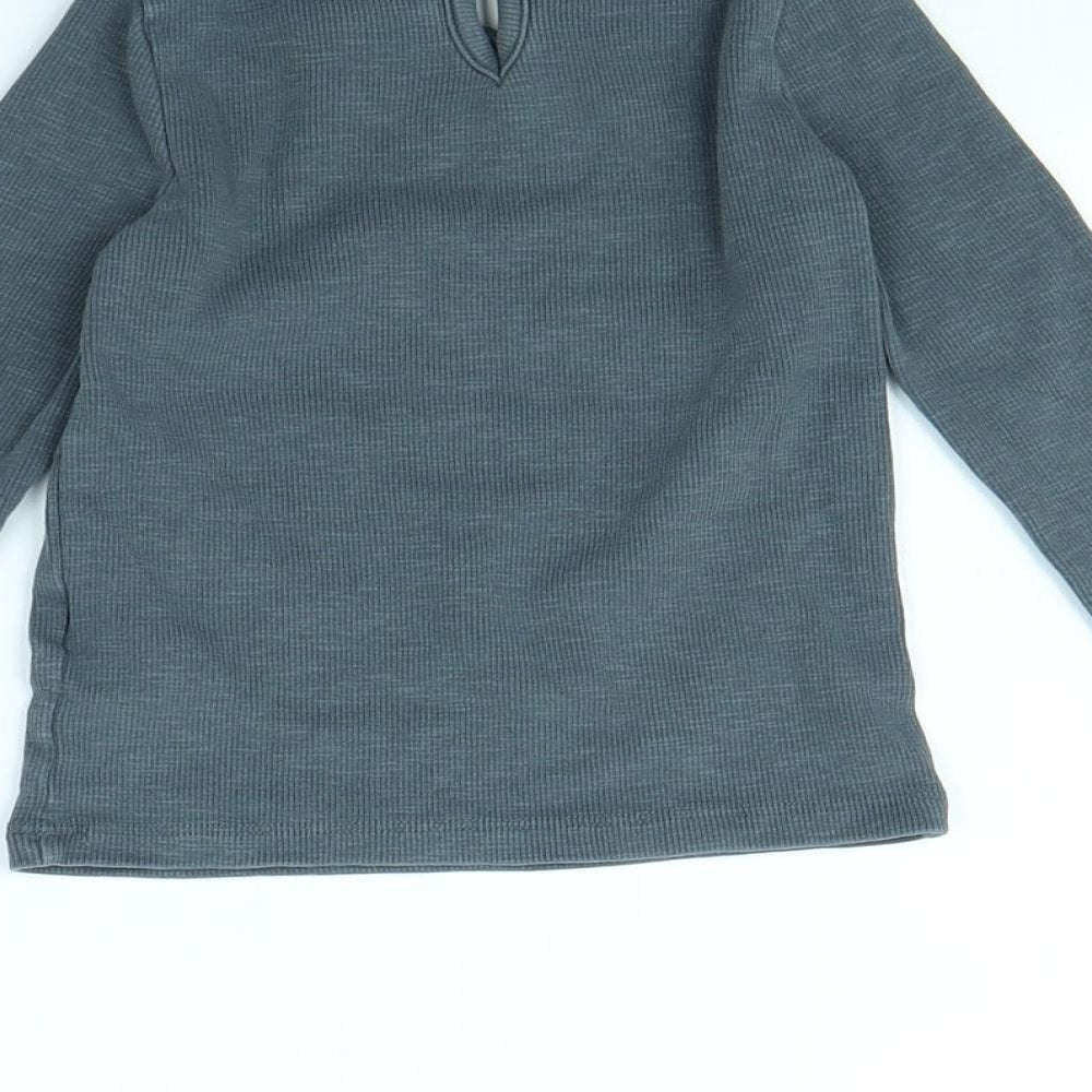 NEXT Girls Grey   Basic T-Shirt Size 2 Years