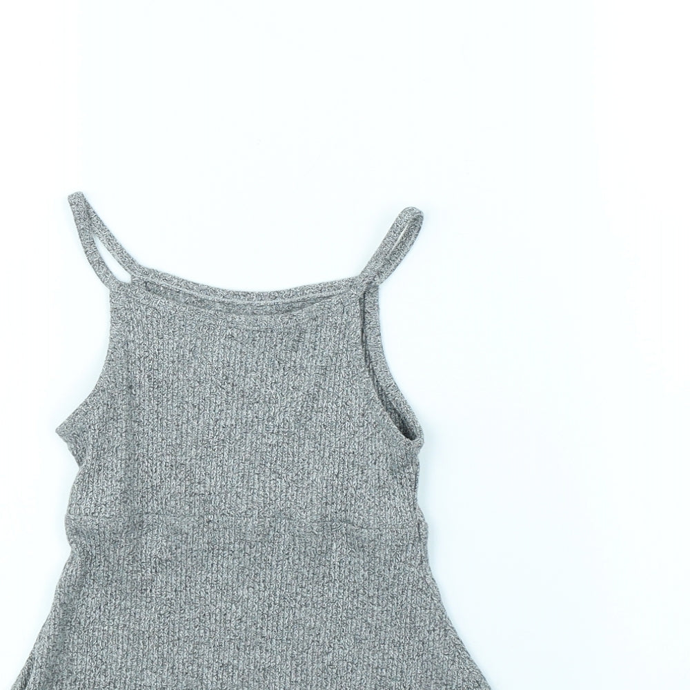 NEXT Girls Grey   Fit & Flare  Size 3 Years
