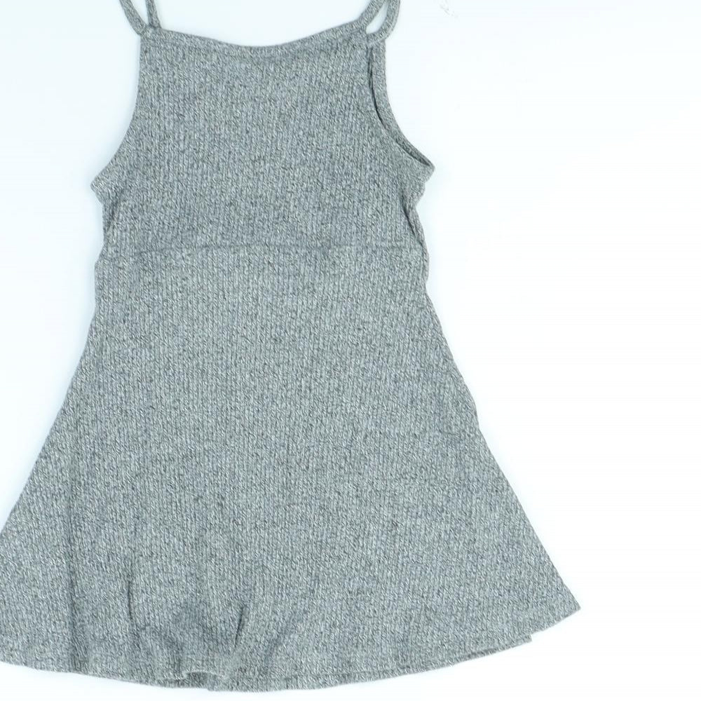 NEXT Girls Grey   Fit & Flare  Size 3 Years