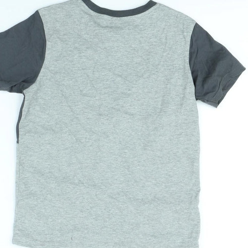 George Boys Grey   Basic T-Shirt Size 6 Years  - XBOX