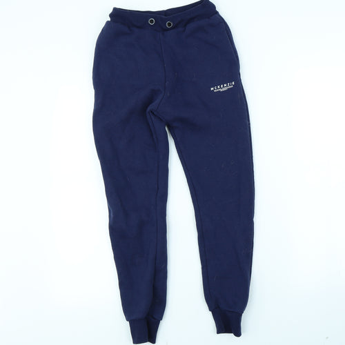 McKenzie Boys Blue   Jogger Trousers Size 10 Years