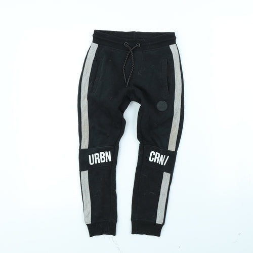 Pep & co Boys Black   Jogger Trousers Size 5 Years