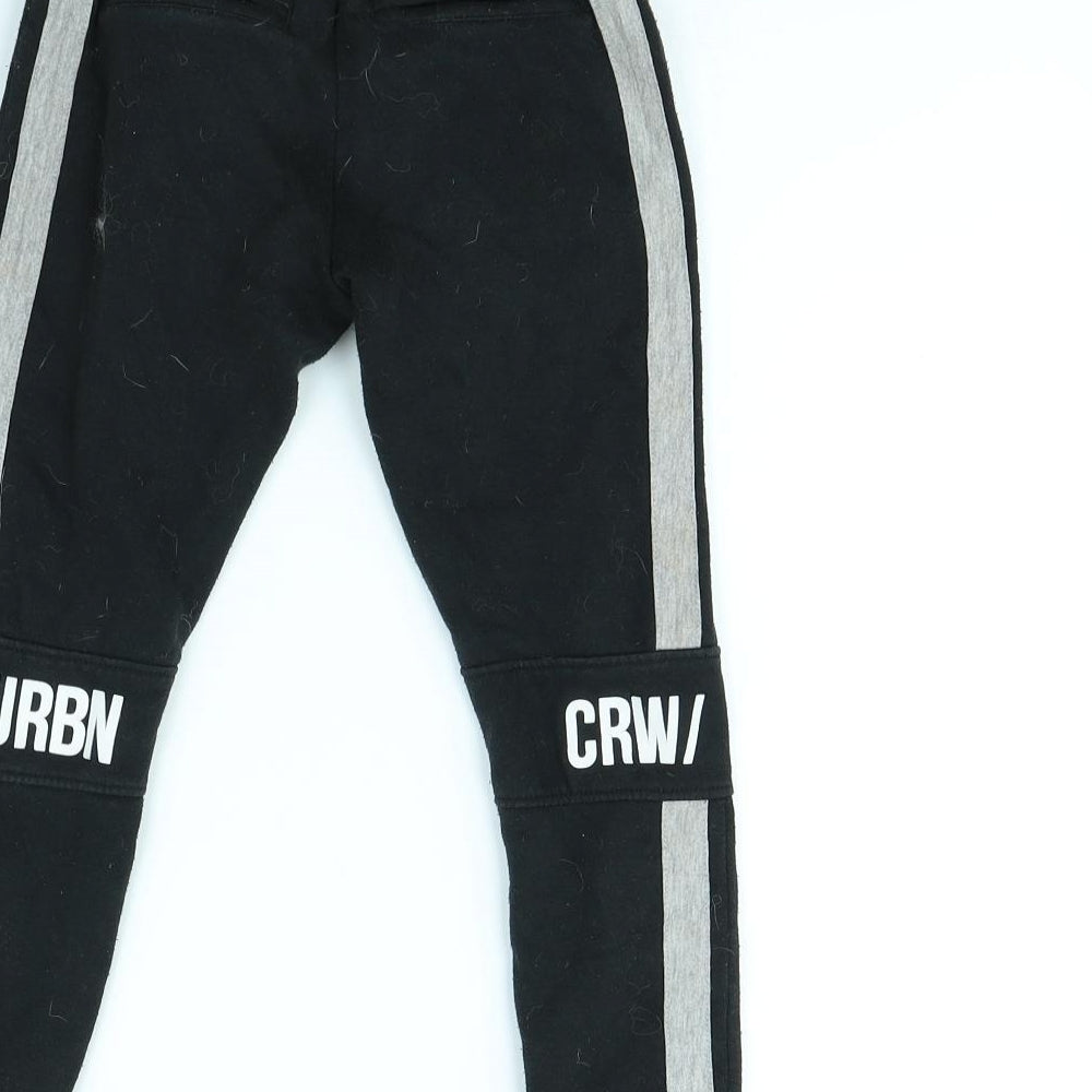 Pep & co Boys Black   Jogger Trousers Size 5 Years