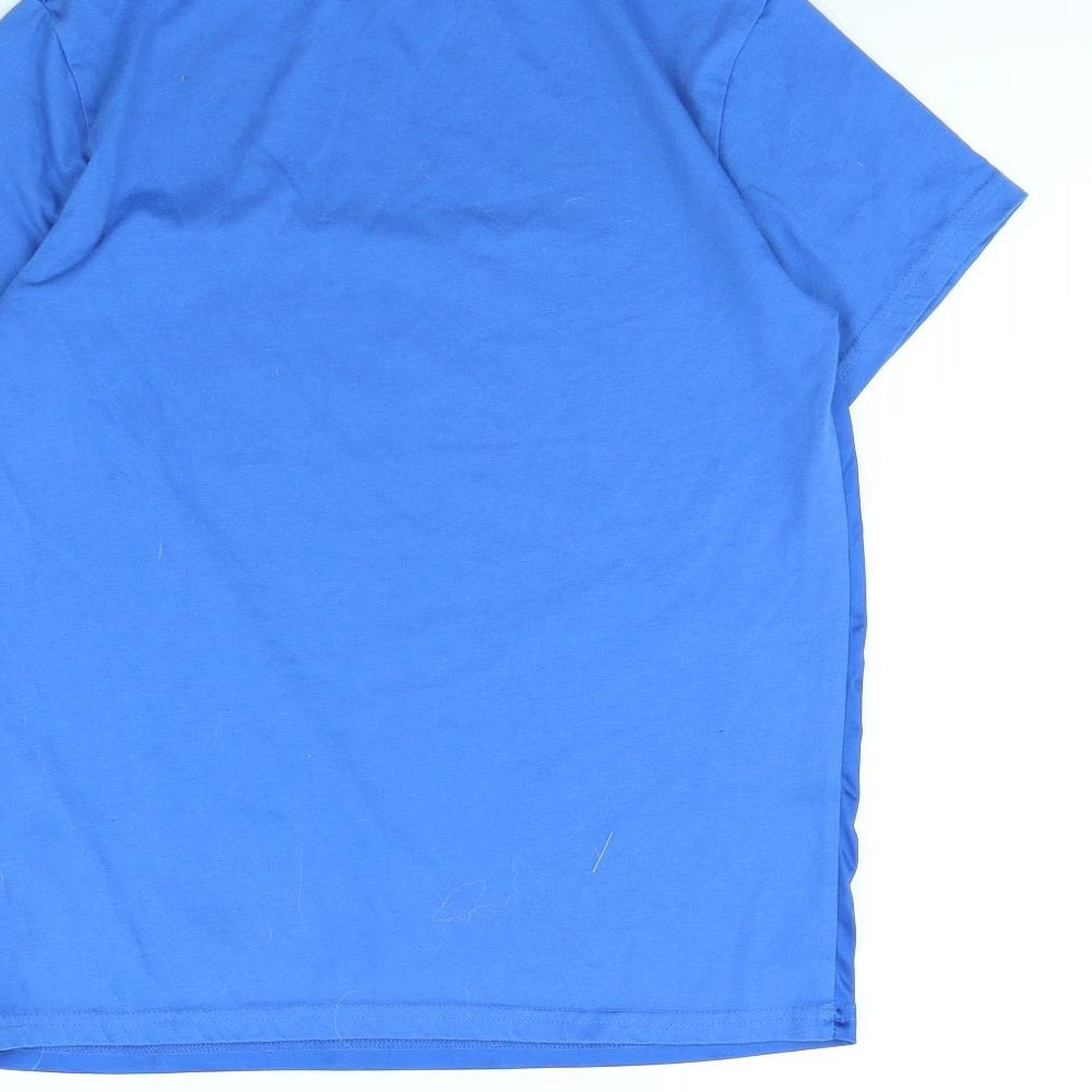 Preworn Boys Blue   Basic T-Shirt Size 14 Years  - Fortnite