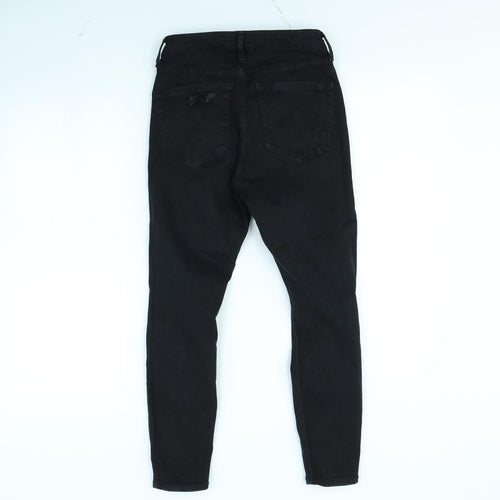 Topshop Womens Black   Skinny Jeans Size 28 in L28 in