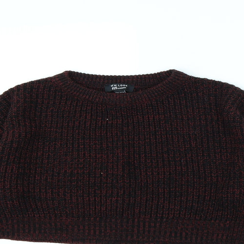 New Look Girls Red   Pullover Jumper Size 12 Years