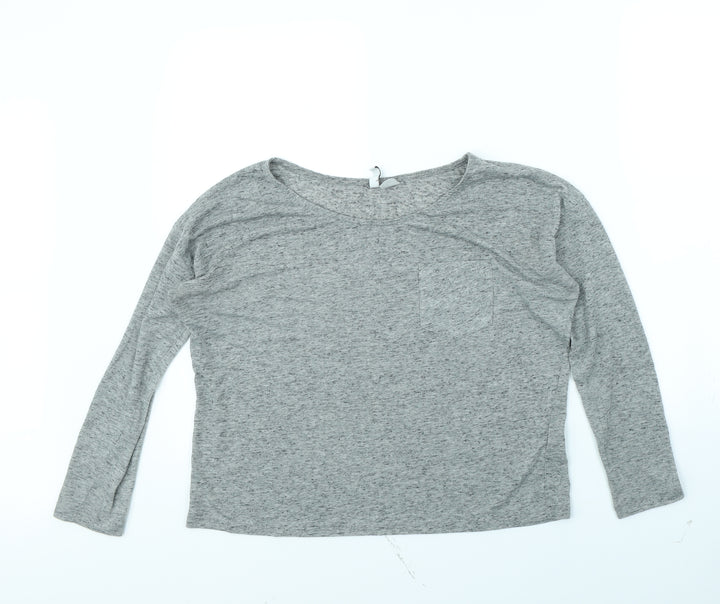 Divided Womens Grey   Pullover Jumper Size S