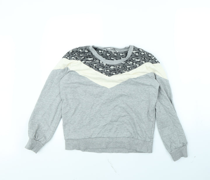 TU Womens Grey Pullover Jumper Size 8