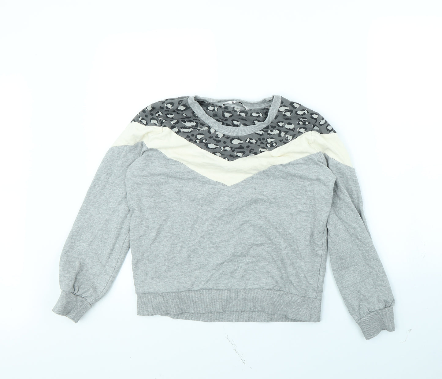 TU Womens Grey   Pullover Jumper Size 8
