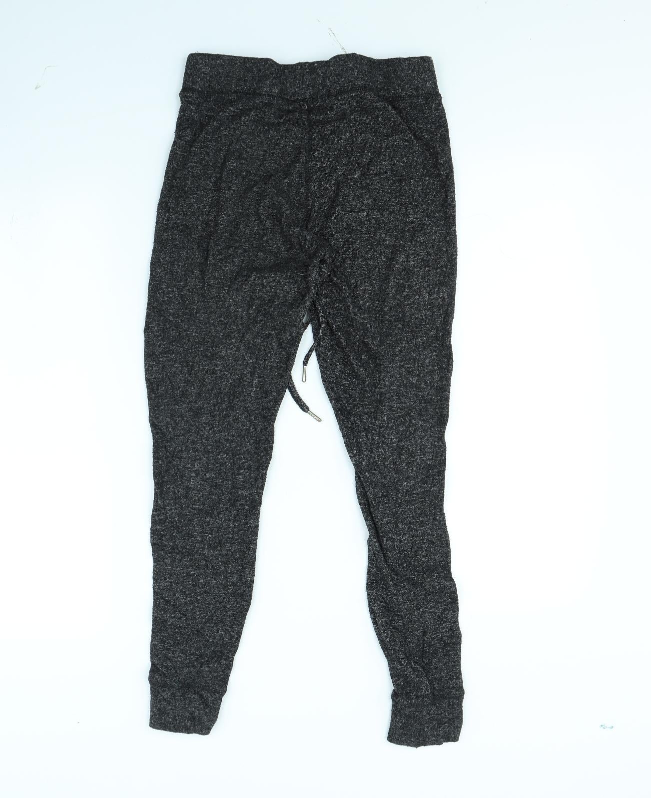 Topshop Womens Grey   Jogger Trousers Size 10 L29 in