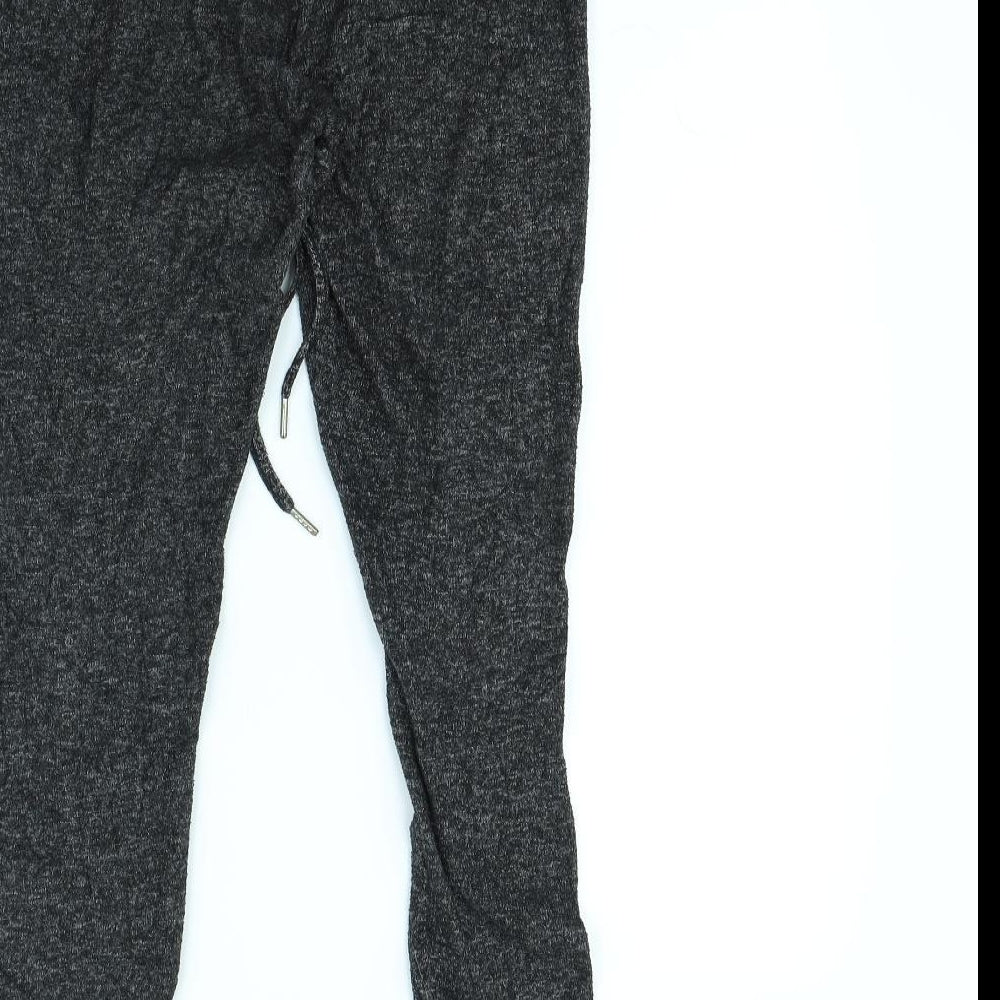 Topshop Womens Grey   Jogger Trousers Size 10 L29 in