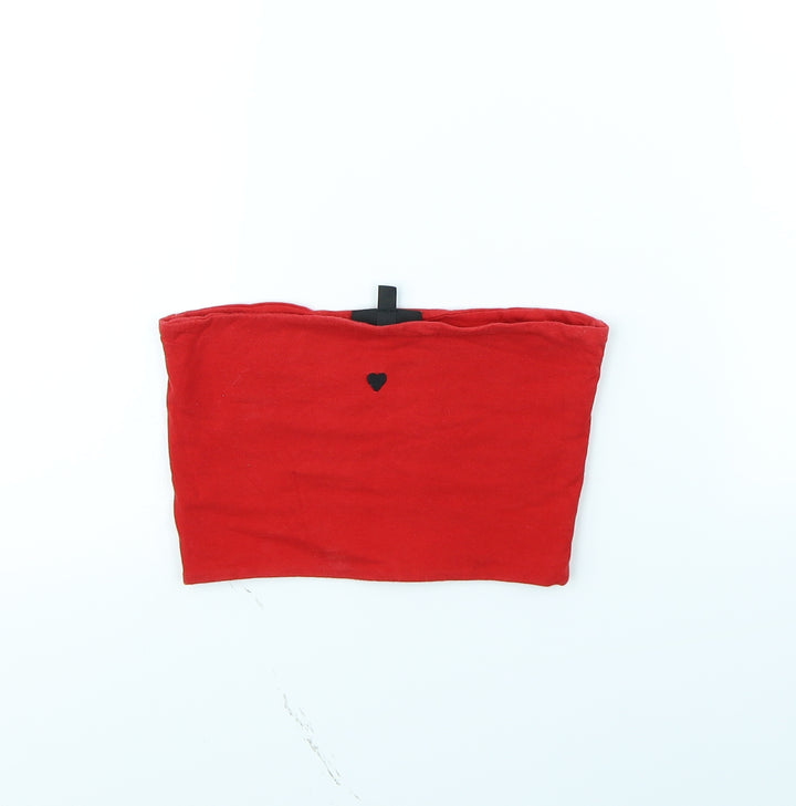 Topshop Womens Red   Cropped Tank Size 6