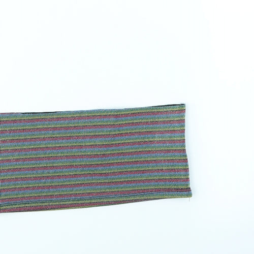 Topshop Womens Multicoloured Striped  Cropped Tank Size 8