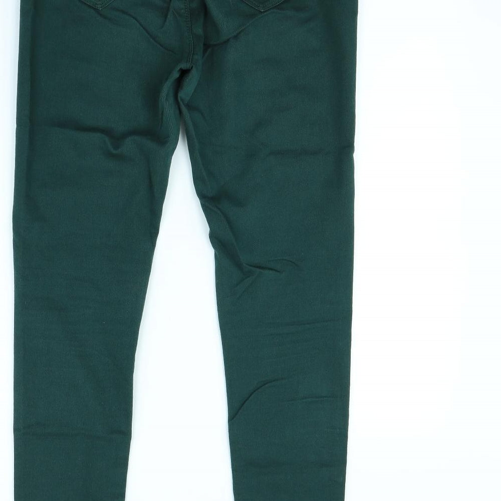 DP Denim Womens Green   Straight Jeans Size 12 L30 in
