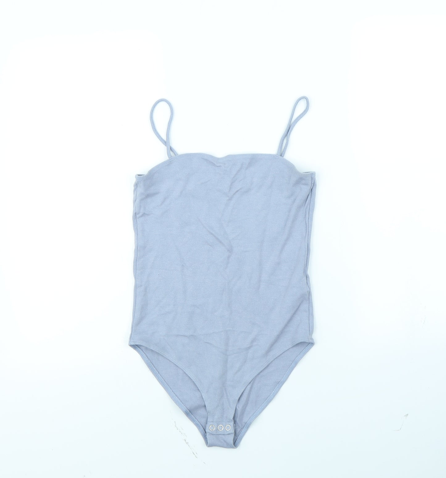 Topshop Womens Blue   Bodysuit One-Piece Size 10