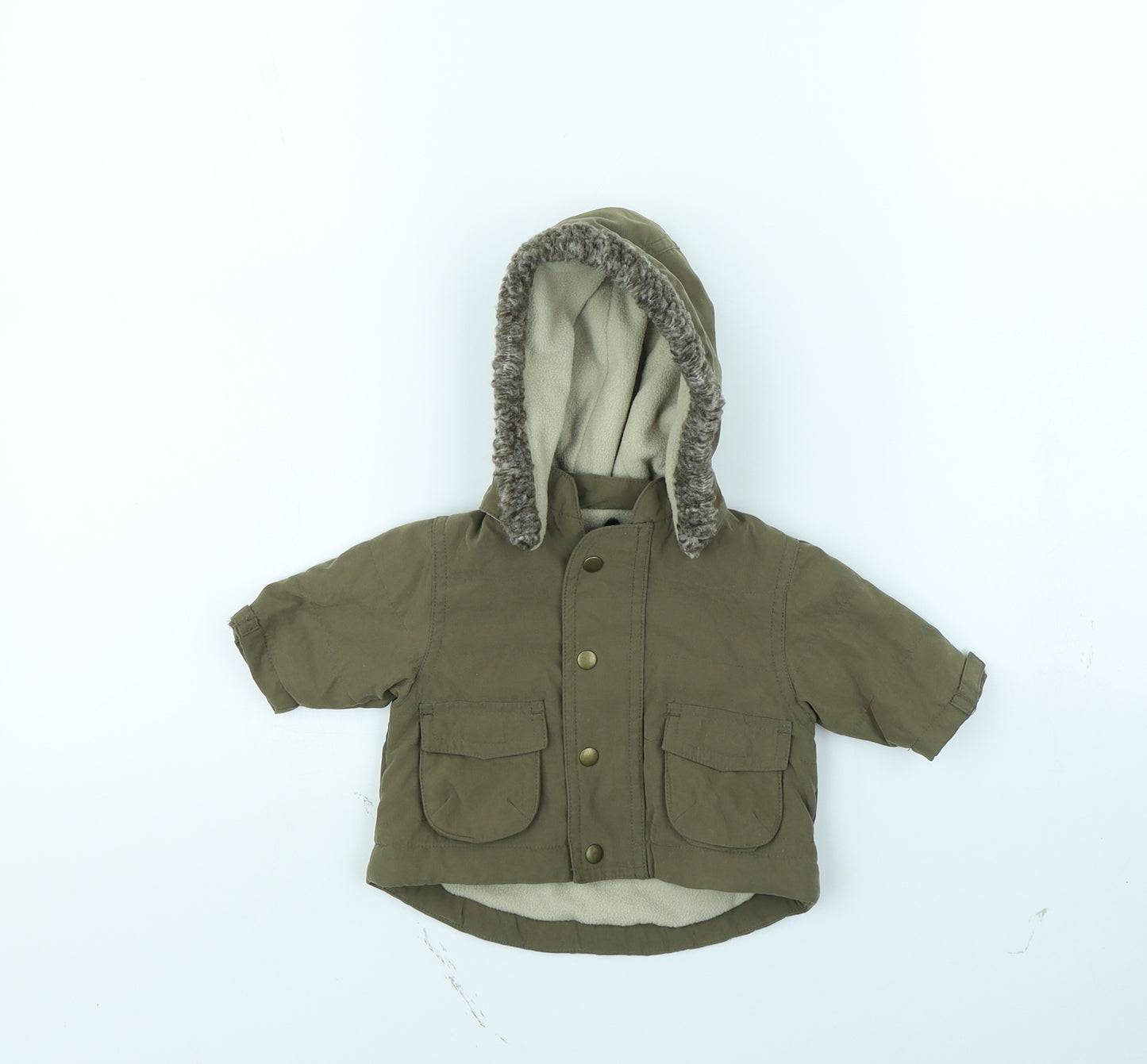 George Boys Green   Rain Coat Coat Size 0-3 Months