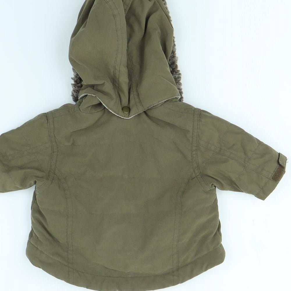 George Boys Green   Rain Coat Coat Size 0-3 Months