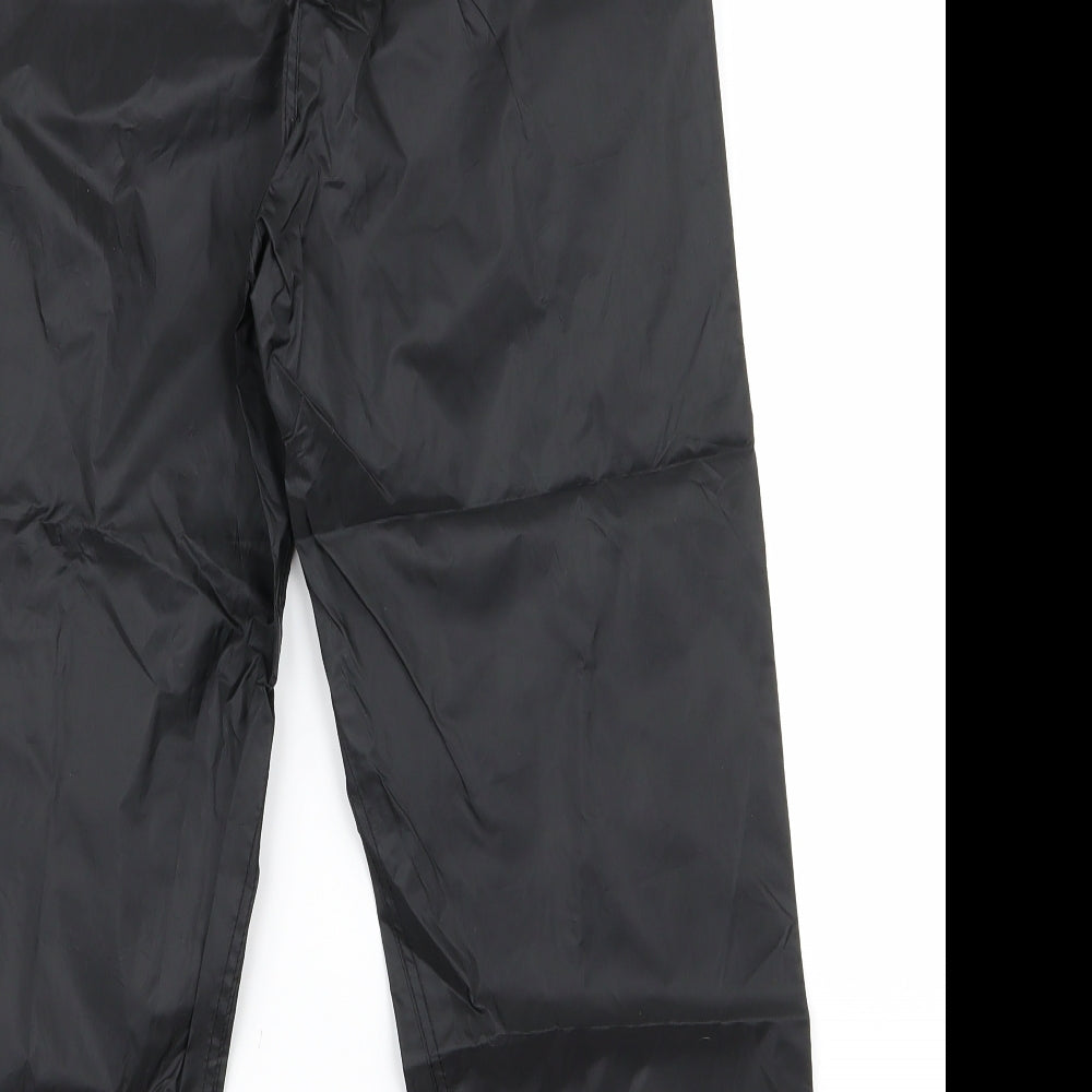 Preworn Womens Black   Trousers  Size 10 L22 in